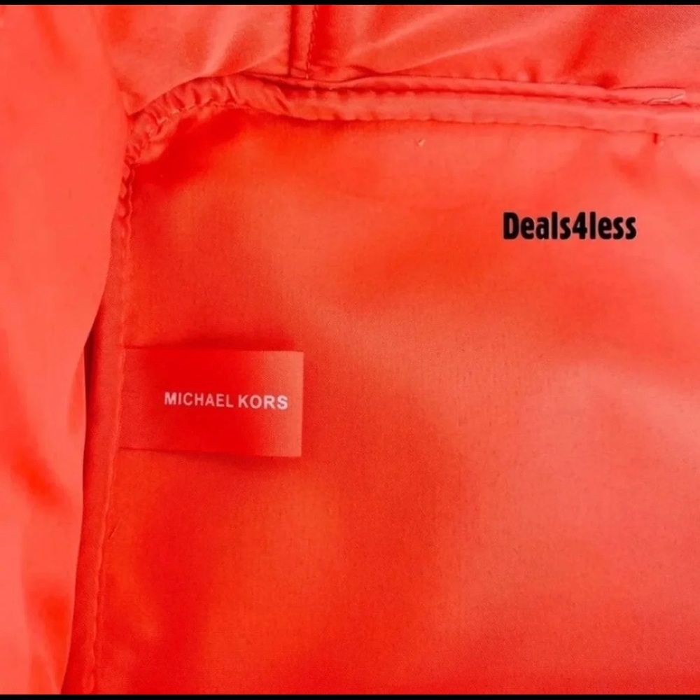 Michael Kors Pouch Cosmetic Bag Train Case Travel - Picture 7 of 8